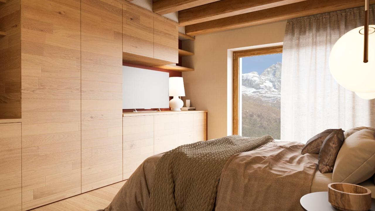 3 Chalets Aparthotel Брей-Червиния Экстерьер фото